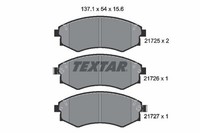 Textar Bremsbelagsatz, Scheibenbremse 2172502 FüR Ssangyong