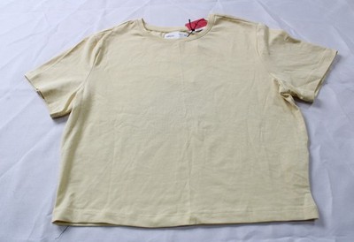 Lefties Unisex Kids' Short Sleeve Crewneck T-Shirt AC2 Yellow Size EU: Large