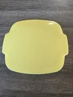 PYREX 515-C YELLOW VINTAGE GLASS SQUARE LID ONLY PREOWNED FREE USA SHIP