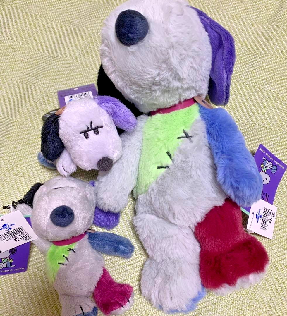 USJ Halloween 2026 Peanuts Snoopy Plush Keychain Set 3 Universal