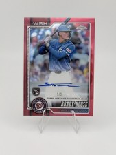 2026 Topps Chrome Brady House True Red Rookie Auto 1/5 RC First on Print RA-BHO
