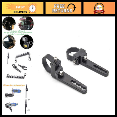 Adjustable Tube Clamp Mounting Bracket for 1.5'' Roll Cage, Bull Bar, LED Light B