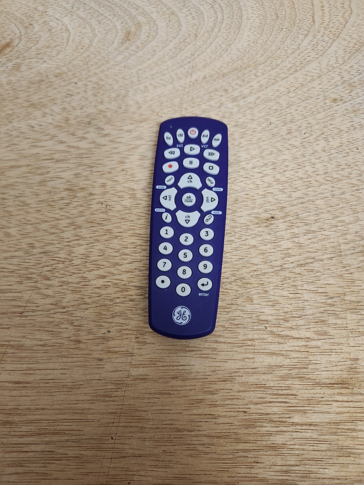 Control  Fully Backlit Purple Led Tested