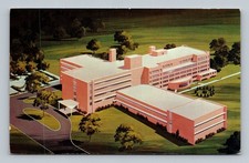 Browns Mills NJ Deborah Heart and Lung Center Aerial View 1970s Vintage Postcard