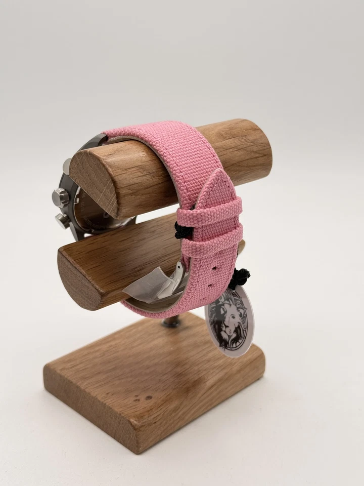 Versus Versace Quarz Chronograph Damenuhr SGL06 0013 Textilarmband Rosa Grau Box - Bild 4 von 4