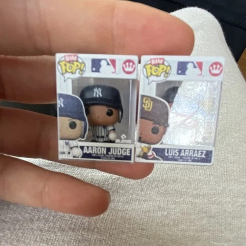 Funko Bitty Pop! Aaron Judge & Luis Arraez MLB Mini Vinyl Figures 2-Pack