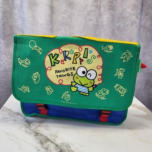 Vintage 1993 Sanrio Kerokerokeroppi Keroppi Favorite Things 3-Way Messenger Bag
