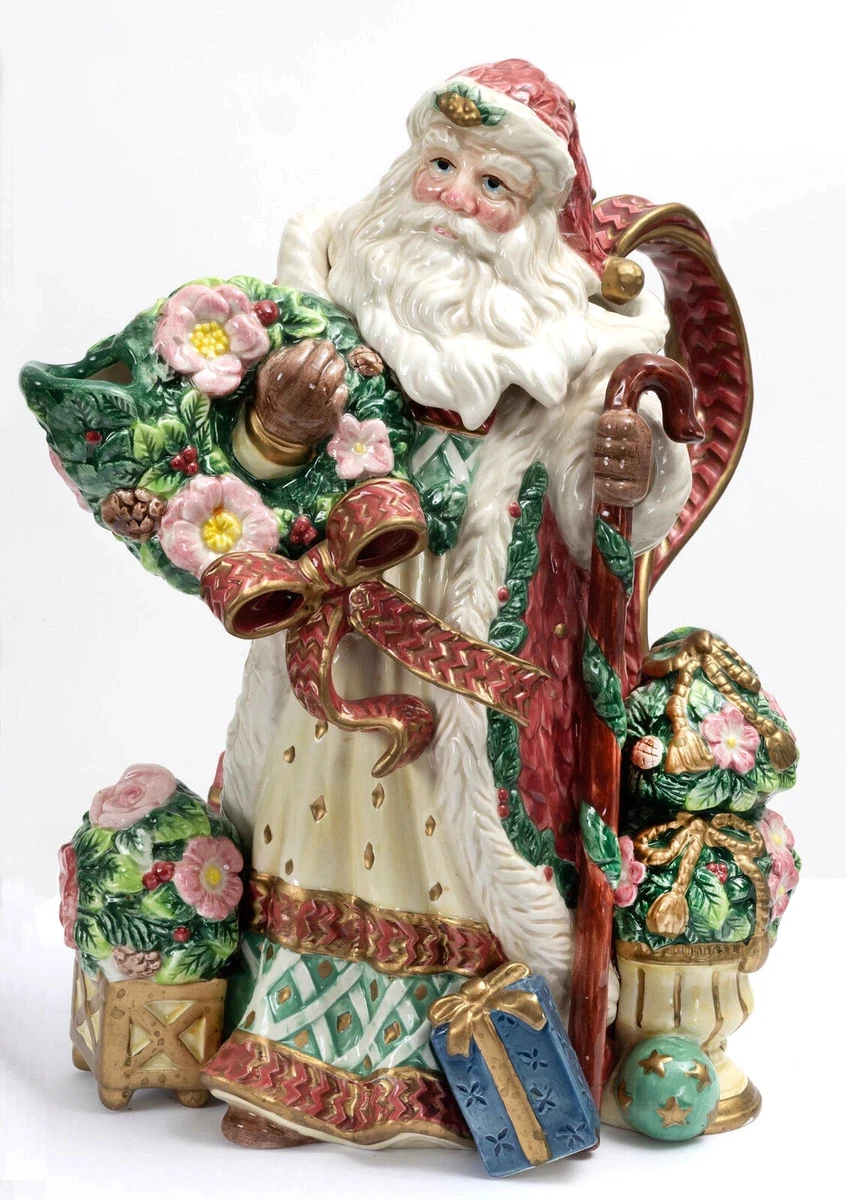 fitz and floyd large santa products for sale | eBay