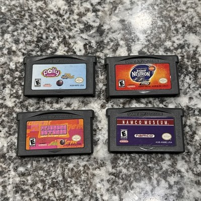 Lot of 3 Gameboy Advance Games Carts Only Tested Working Polly Pocket Jimmy Neut