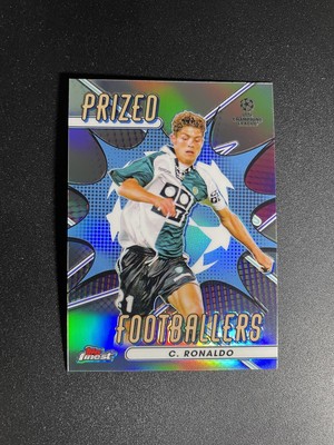 2022-23 Topps UEFA Finest CRISTIANO RONALDO Prized Footballers