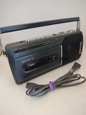 Sony CFM-140II Boombox AM/FM Radio Works Cassette Not Working