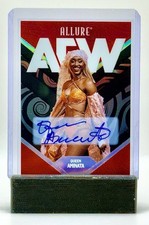 2026 Upper Deck Allure AEW Queen Aminata Red Rainbow Auto