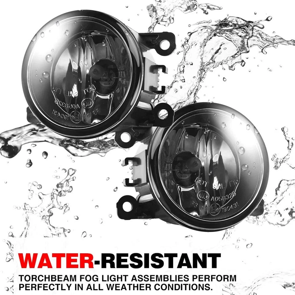 Par de faros antiniebla delanteros para Nissan Titan XD 2016 2017 2018 2019 repuesto EE. UU. Foto 3 de 4