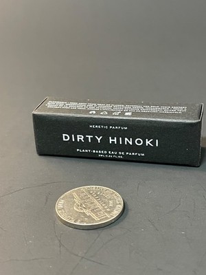 HERETIC  DIRTY HINOKI  GENDERFREE : EAU DE PARFUM SAMPLE NEW Vial