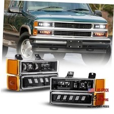 5-in-1 DOT LED Headlight Assembly With Side Marker-For 1994-1999 Chevy Only