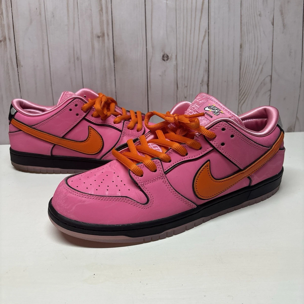 Nike The Powerpuff Girls x Dunk Pro SB QS Low Blossom - огромный