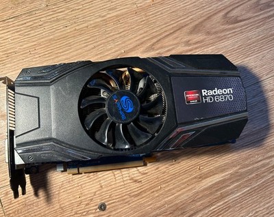 Sapphire AMD Radeon HD6870 1GB GDDR5 PCIe Graphics Card 299-3E174-030SA  11179-09