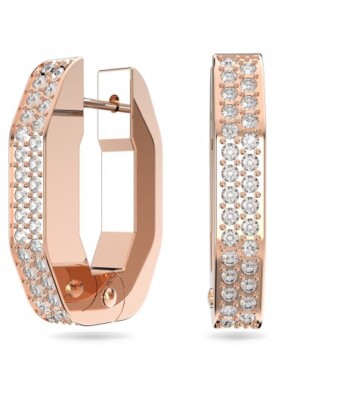 Orecchini a buco Swarovski Dextera cry oro rosa  5634993