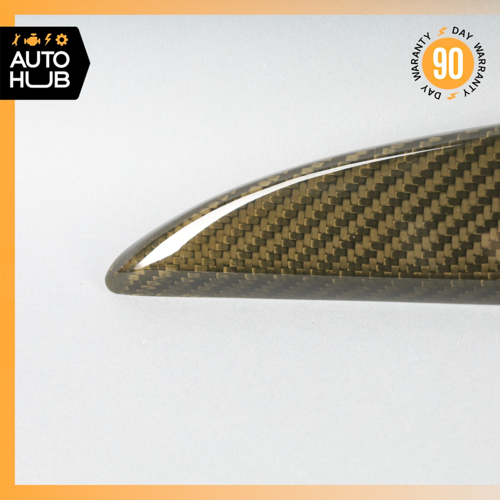00-04 Aston Martin DB7 Vantage Left Driver Side Door Trim Fiber Carbon OEM 20k