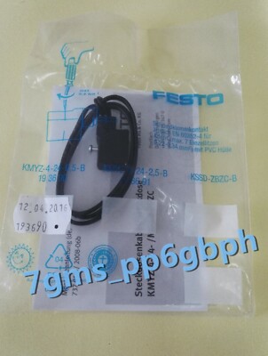 1 PCS NEW FESTO KMYZ-4-24-0,5-B 193690 Plug socket with cable | eBay