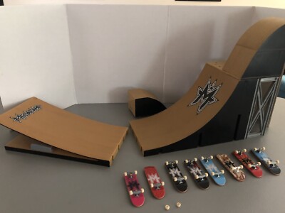 Tech Deck Mega Ramp Lot With Boards