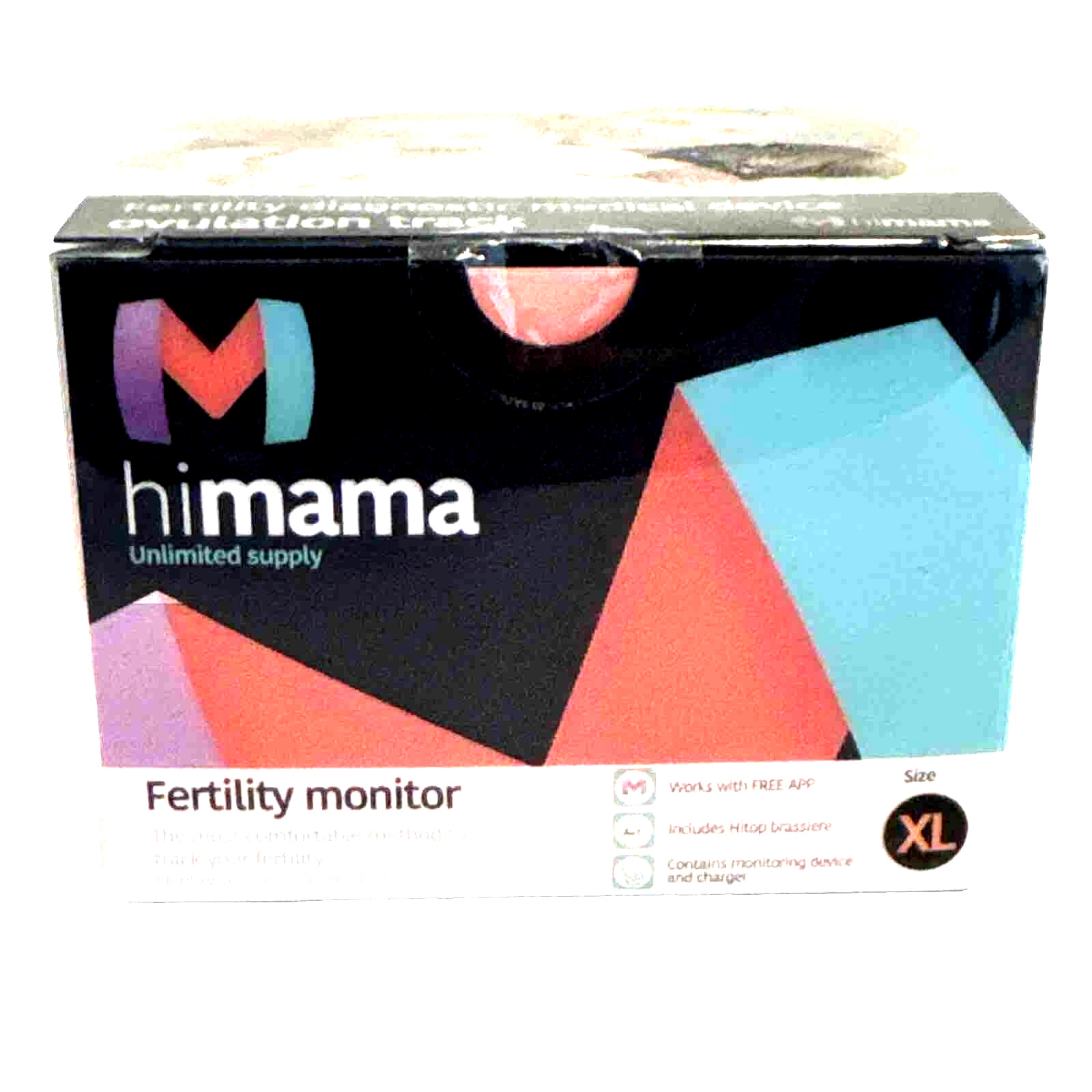 Himama Fertility Ovulation Tracker size XL, Factory Seal~Device+Charger Free App