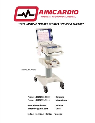 Mortara 350 EKG & Cart |Refurbished |Patient Ready | 2 Years Warranty
