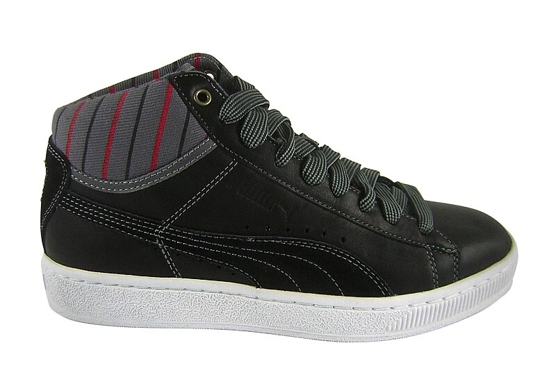 Puma Mid Worker black steel grey scarpe sneaker nero grigio stivali 351000 02