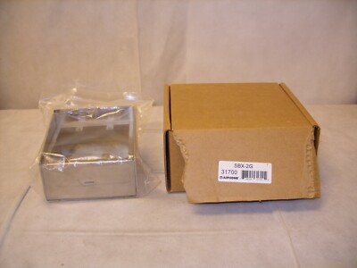 Aiphone SBX-2G / 31700 Surface Mount Stainless Steel Enclosure Box - NOS No HDW