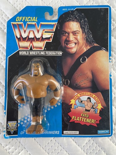 Fatu of the Head Shrinkers WWF - Hasbro 1993 Serie...