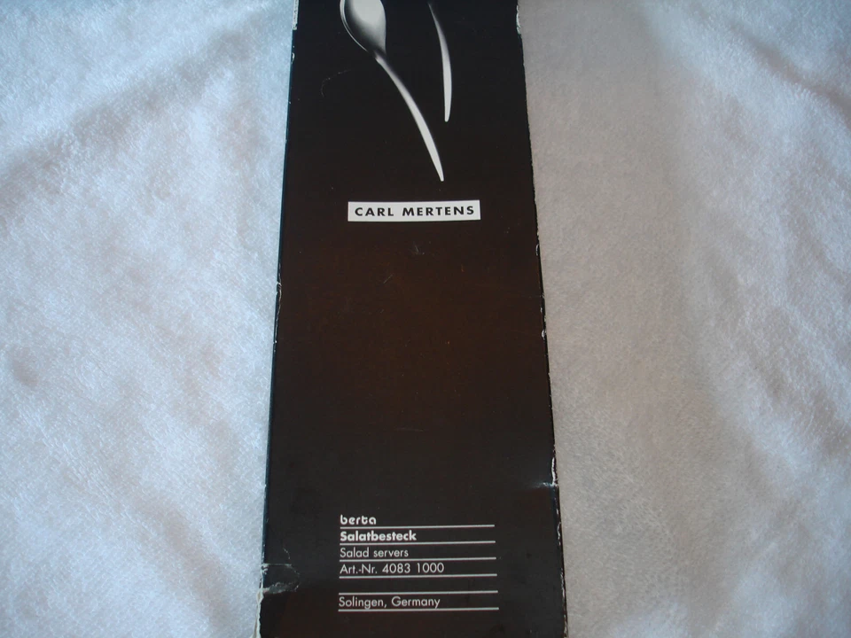 Carl Mertens Salad Servers Germany Salatbestock Stainless Steel New High Quality - Image 4 of 4