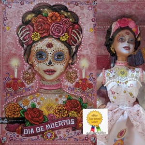 day of the dead barbie ebay