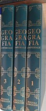 GEOGRAFIA UNIVERSALE - 3 VOLUMI - RIZZOLI LAROUSSE 1965