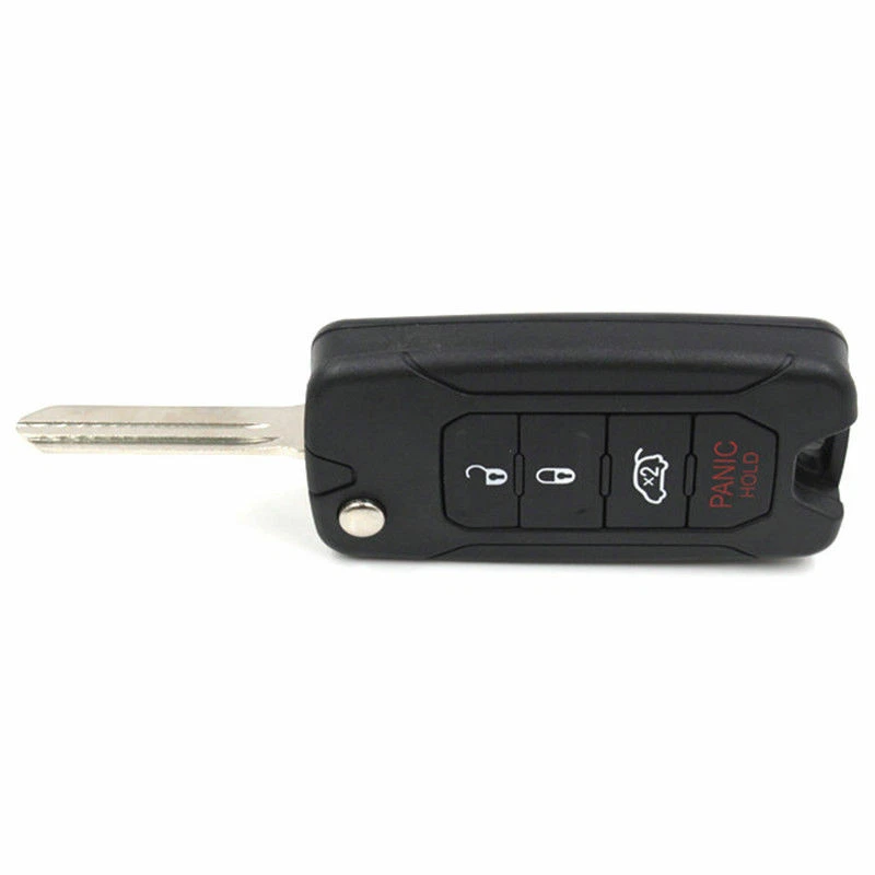 Modified Folding Remote Key Fob 315Mhz ID46 for Jeep Dodge Chrysler OHT692427AA Foto 2 de 4