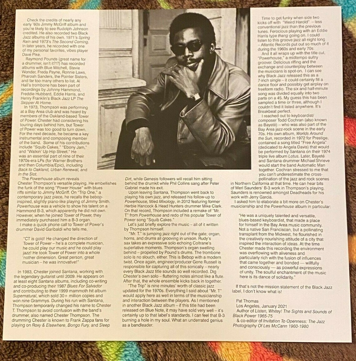 米LP Chester Thompson Powerhouse RGM1202 Real Gone Music, Bla 未開封 /00260 Chester Thompson Powerhouse LP – Real Gone Music