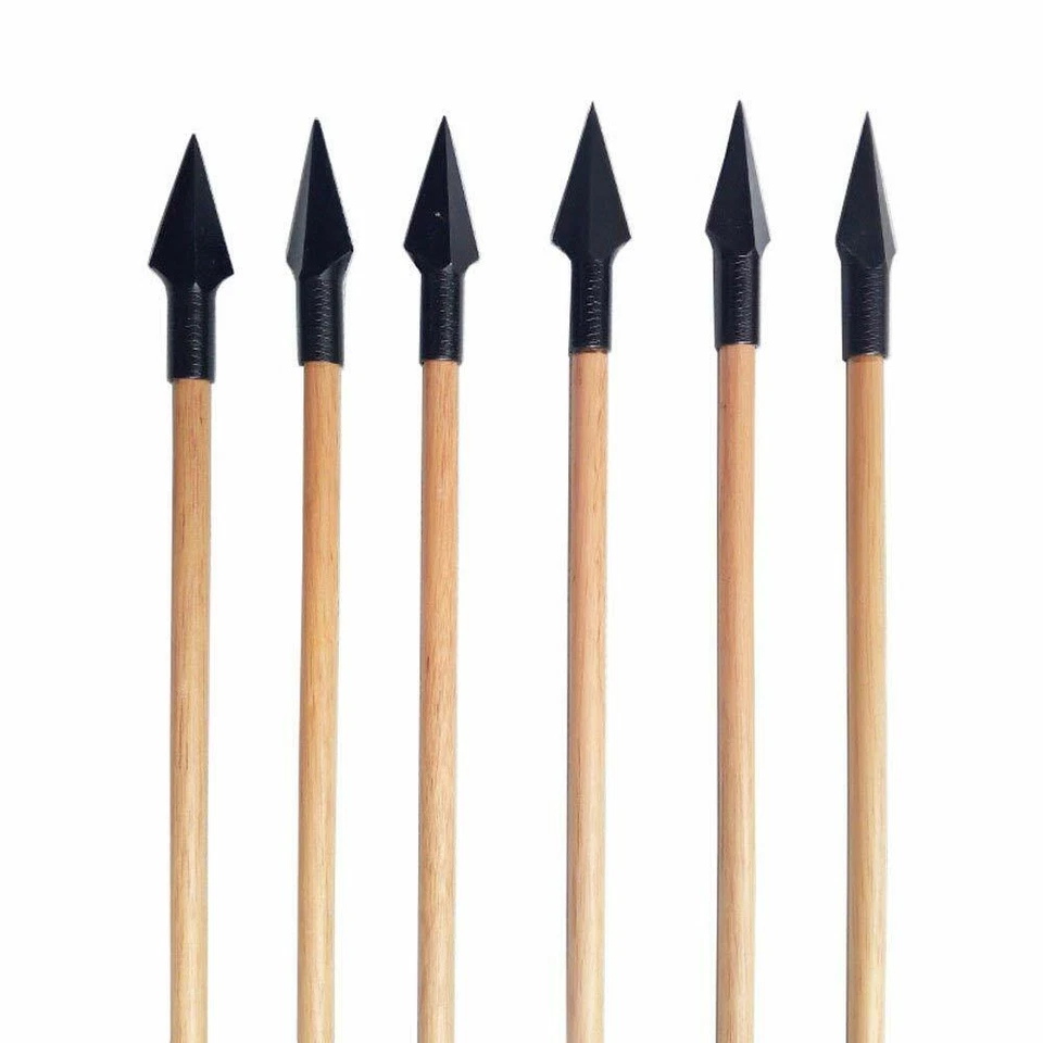 Archery Broadheads Arrowheads Traditional Tips Metal Points Bow Arrow Hunting - Image 4 of 4