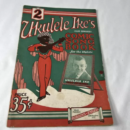 Vintage 1920 Ukulele Ikes Comic Song Book