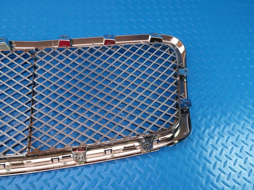 Bentley Continental Gtc Gt main radiator grille chrome 3 pieces #9775