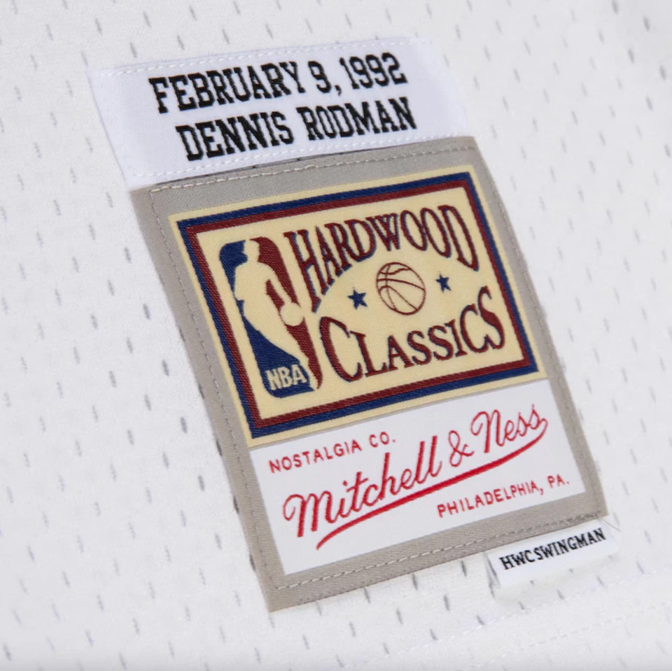 100% Authentic Dennis Rodman Chicago Bulls All Star Game ASG Swingman Jersey - Image 4 of 4