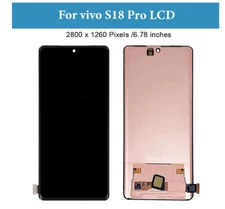 Original LCD Display Touch Screen Digitizer Replacement For vivo S18 Pro 6.78"