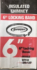 Super Vent Locking Band In 6" Diameter JSC6SLB