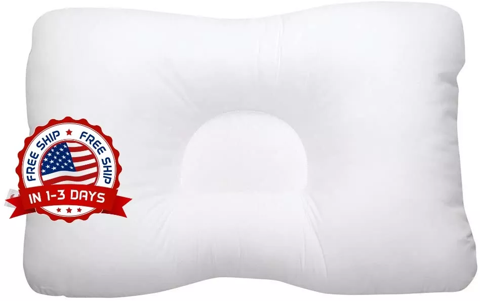 Almohada Cervical Almohada Para El Cuello Para Dormir Contorno Indentada  NUEVO