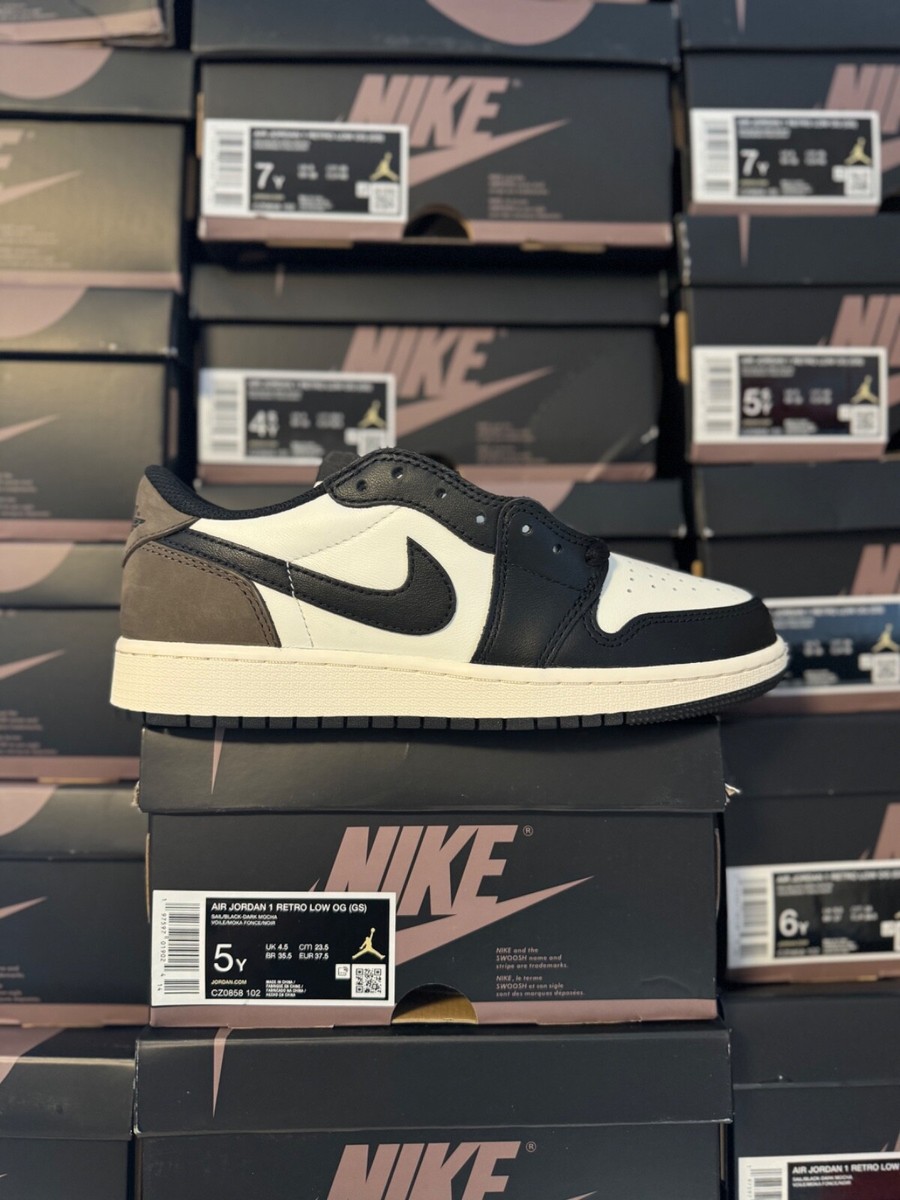 Jordan 1 Retro Low OG Mocha GS Sizes 4y-7y | eBay