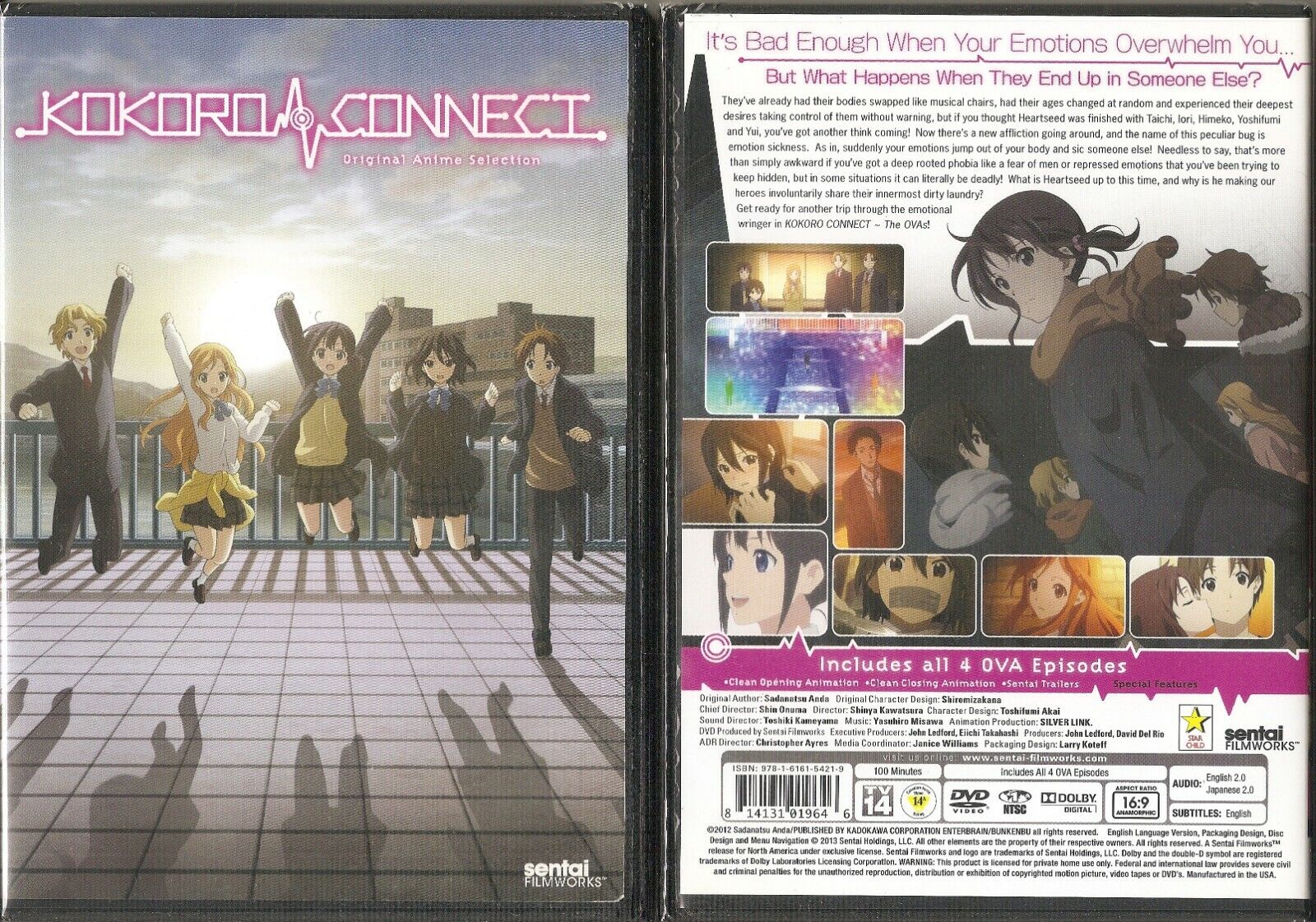 Kokoro Connect: TV Collection (DVD) for sale online