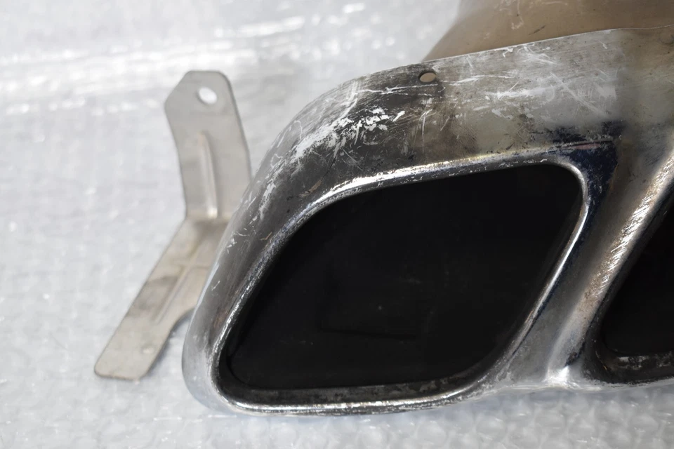 2018- 2020 Volvo XC60 MKZ rear Exhaust pipe muffler tip LEFT/Driver 31454853 - Image 3 of 4