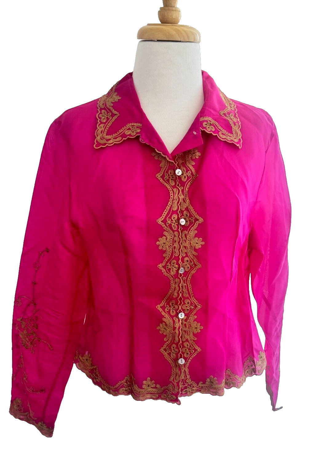 AS NEW PATSY SEDDON FOR PHASE EIGHT EMBROIDERED S… - image 1