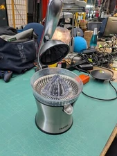 WORKS -MISSING SPOUT PLUG Hurom Citrus Juicer Squeezer CJ-B01BSS Squeezer Silver