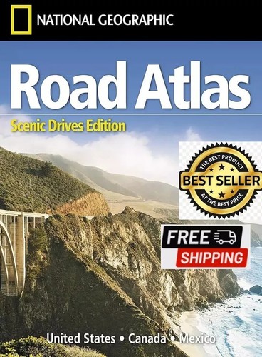 Rand Mcnally USA Road Atlas 2025 BEST Large Scale Travel Maps United States NEW - 第 1/4 張圖片