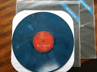 Serato Vinyl Blue Marble Second Edition Pair