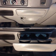 Tan Center Console Cup Holder For 1999-2004 Ford F250 F350 F450 F550 & Excursion